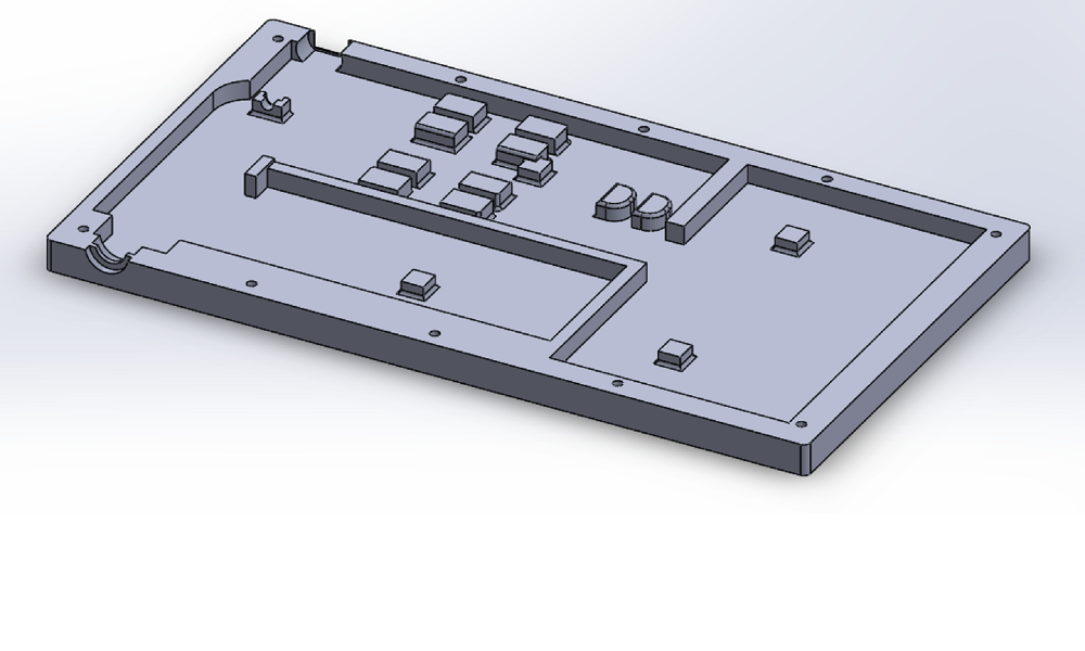 a 3d model of a touchscreen case seen from the inside.
