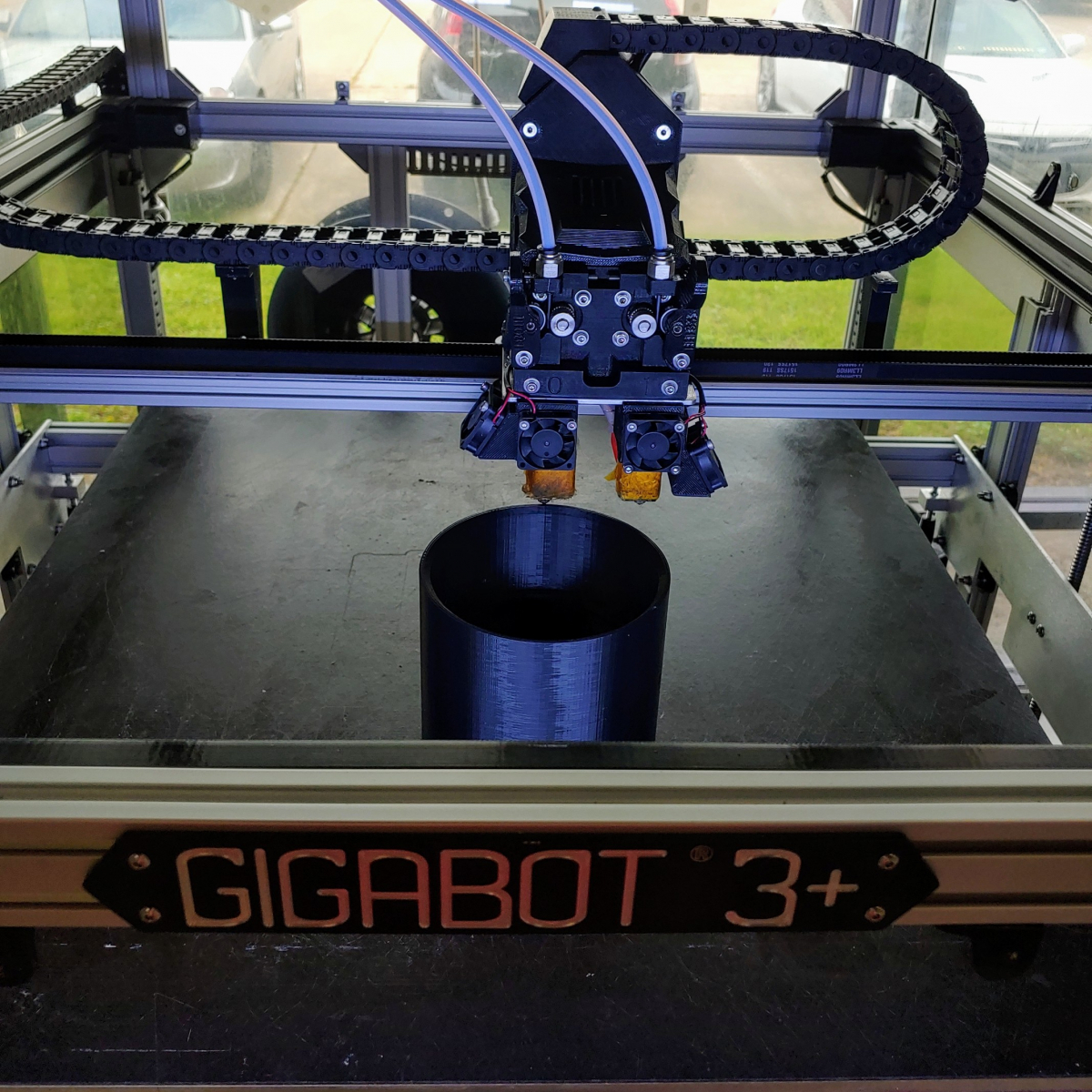 3d printer printing a coupling